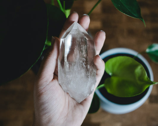 Lemurian Quartz Crystal